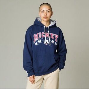 Disney Vintage Blue Mickey Mouse Hoodie